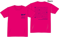FFLP2019 Tシャツ　ピンクXL